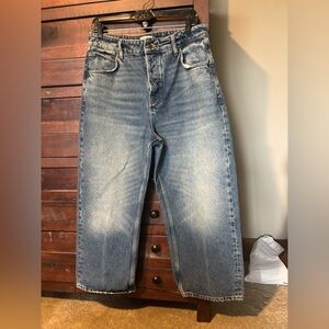Free People Deep Trance Dropped Boyfriend Jeans in From Beyond Sz 29